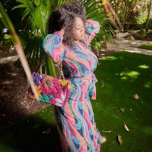 Pink Passion Wrap Dress